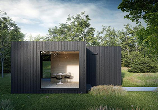 charcoal house