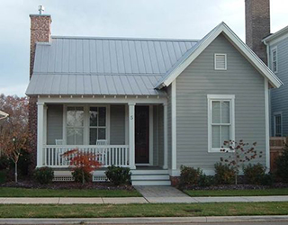 gray house